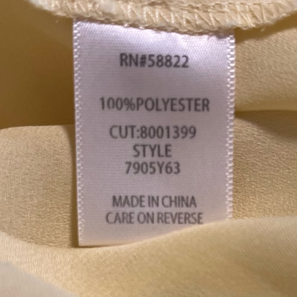 Max Studio Chic Romance Vintage Vibe Smocked Maxi Dress, Sz S, Yellow Floral - Picture 6 of 7